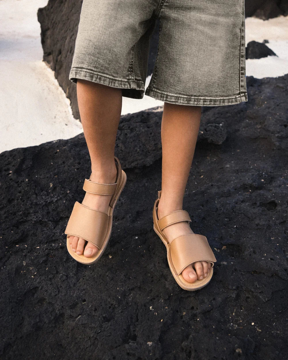 Muris Rome Junior Tan Brown - Sapiens Barefoot