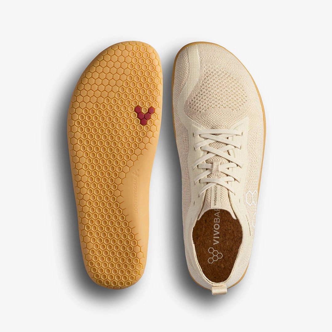 Vivobarefoot Primus Lite Knit Natural Home Dusty Green - Sapiens Barefoot