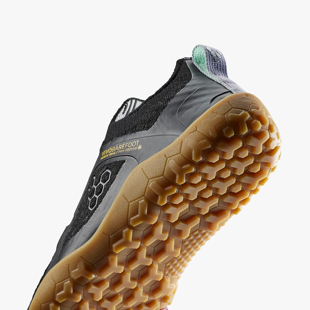 Vivobarefoot Primus Trail Knit FG M Purple Heather - Sapiens Barefoot