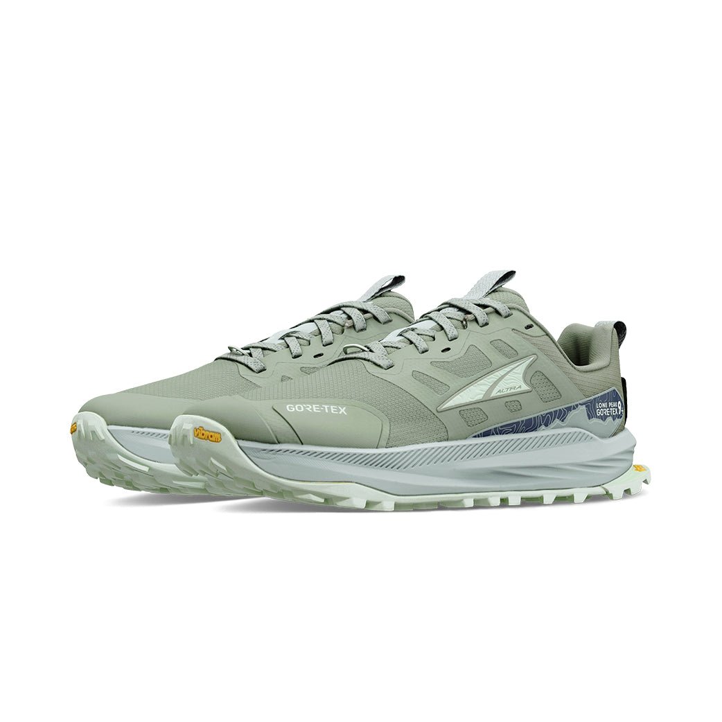 W Lone Peak 9+ Gore - tex Dusty Olive - Sapiens Barefoot