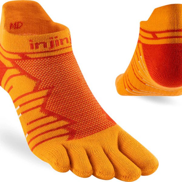 Injinji Ultra No - Show Desert Orange - Sapiens Barefoot