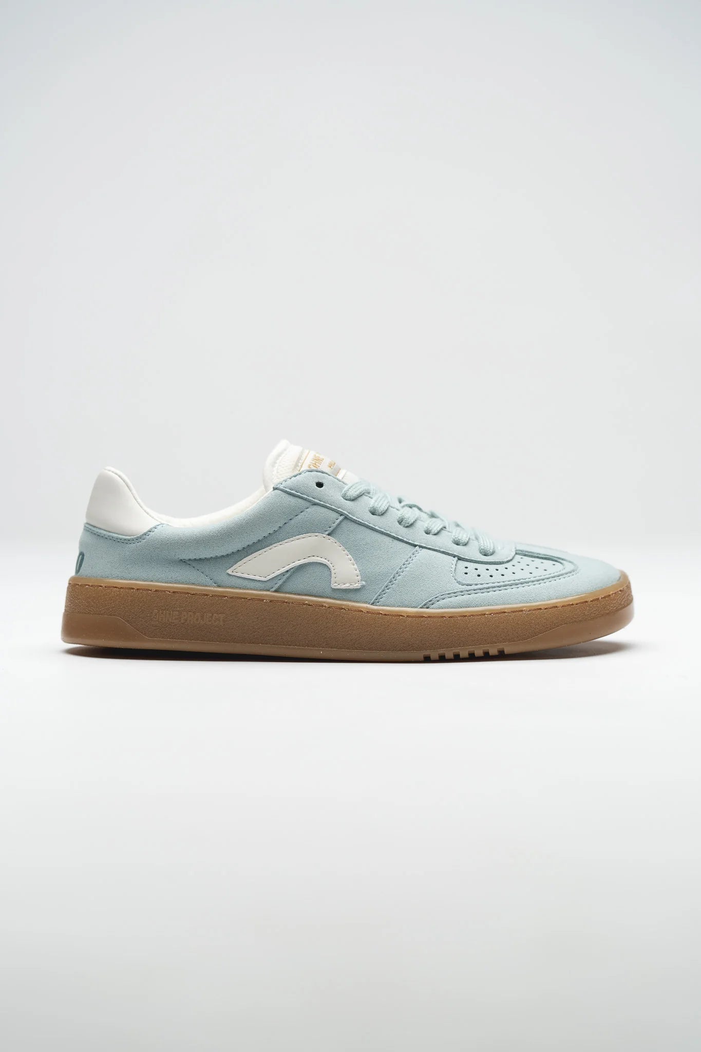 Ohne Project 070 Baby Blue, sneaker barefoot vegana de dona amb puntera ampla i sola flexible.