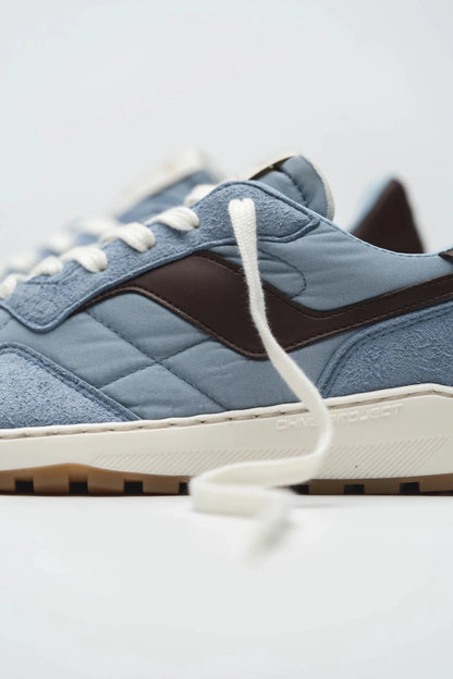 Ohne Project Retro Run Vintage Ash Blue - Sapiens Barefoot