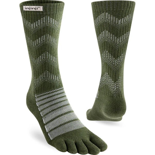 Outdoor Midweigth Crew Wool Forest - Sapiens