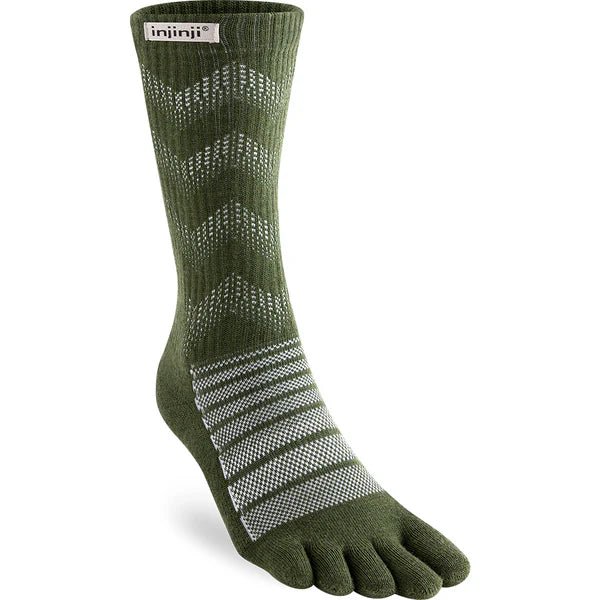 Outdoor Midweigth Crew Wool Forest - Sapiens