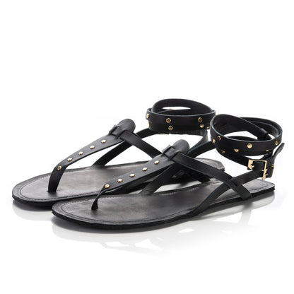 CALIOPE Barefoot Sandals, sandàlia barefoot d'estil grec amb fils daurats, sola flexible i disseny elegant.