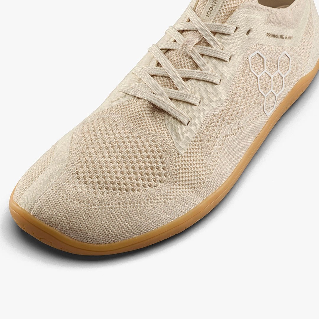 Vivobarefoot Primus Lite Knit Natural Home Dusty Green - Sapiens Barefoot