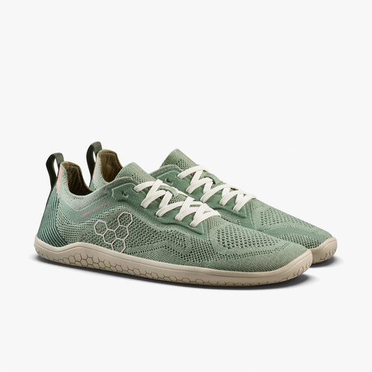 Vivobarefoot Primus Lite Knit Natural L Dusty Green - Sapiens Barefoot