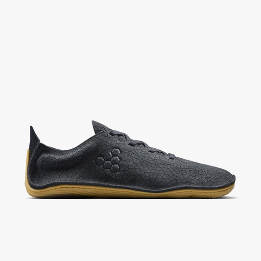 Vivobarefoot Sensus II Grounding M Obsidian Cracked Leather - Sapiens Barefoot