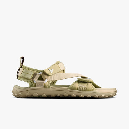 Vivobarefoot Tracker Ora Sandal Dune, sandàlia barefoot outdoor amb sola All Terrain i ajust amb velcro.